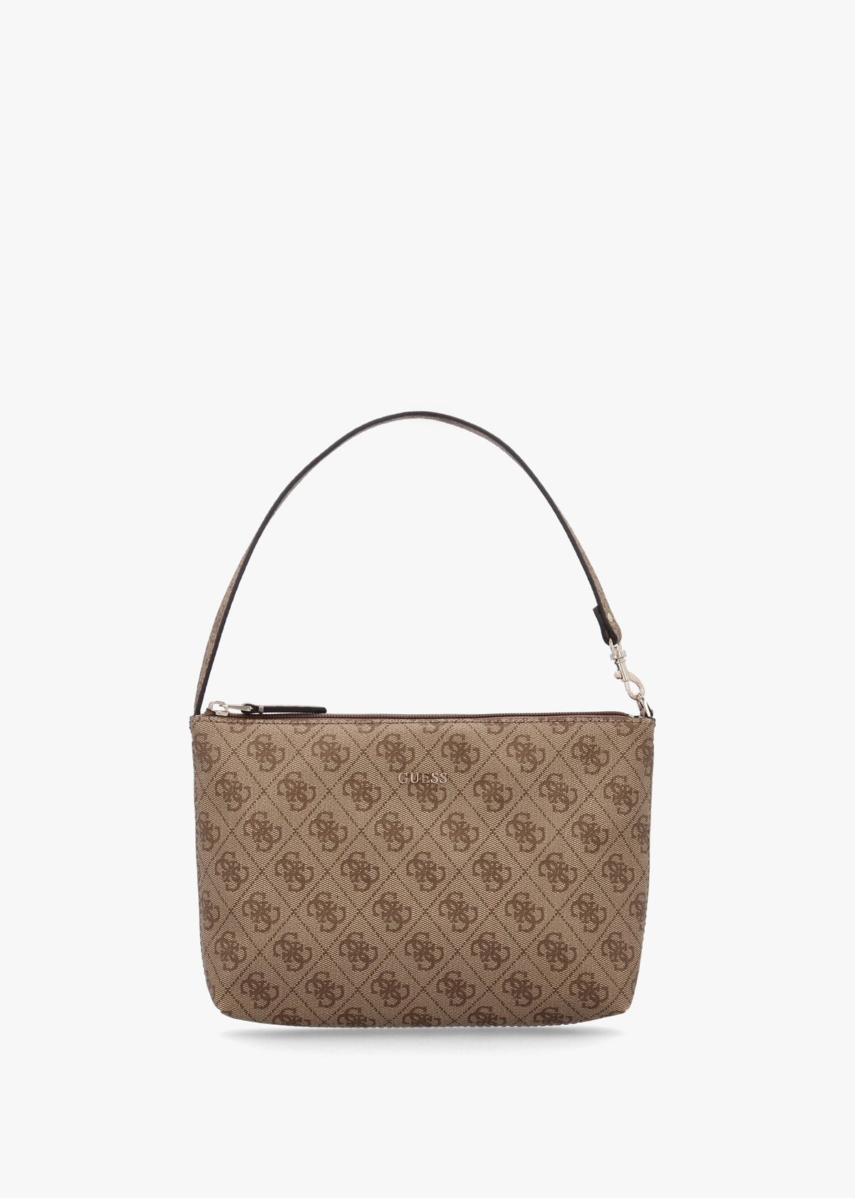 Large Power Play II Latte Logo Tech Tote Bag