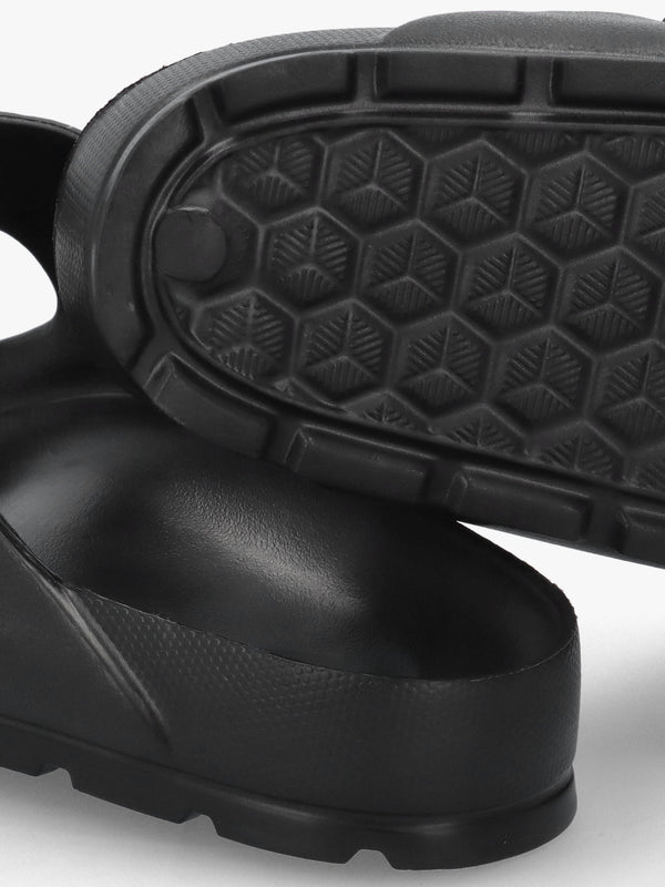 Black Two Bar EVA Mules