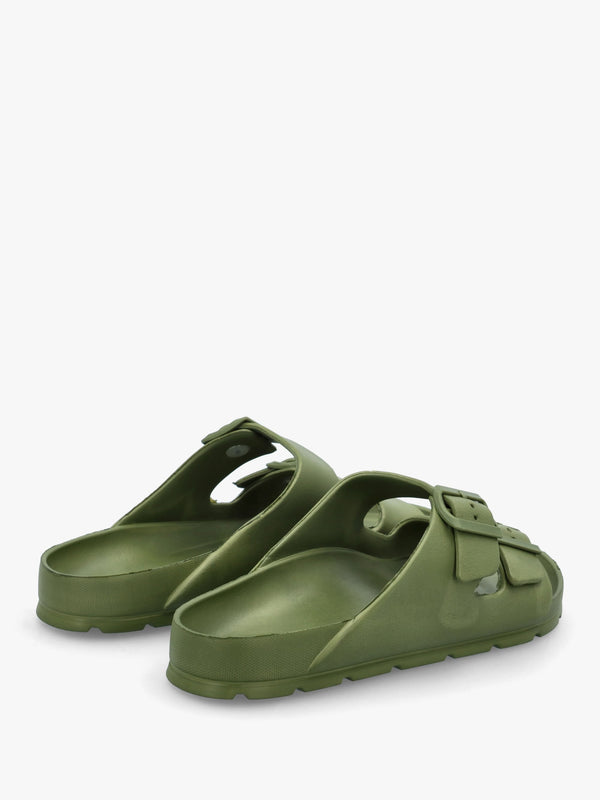 Men's Khaki Two Bar Mules