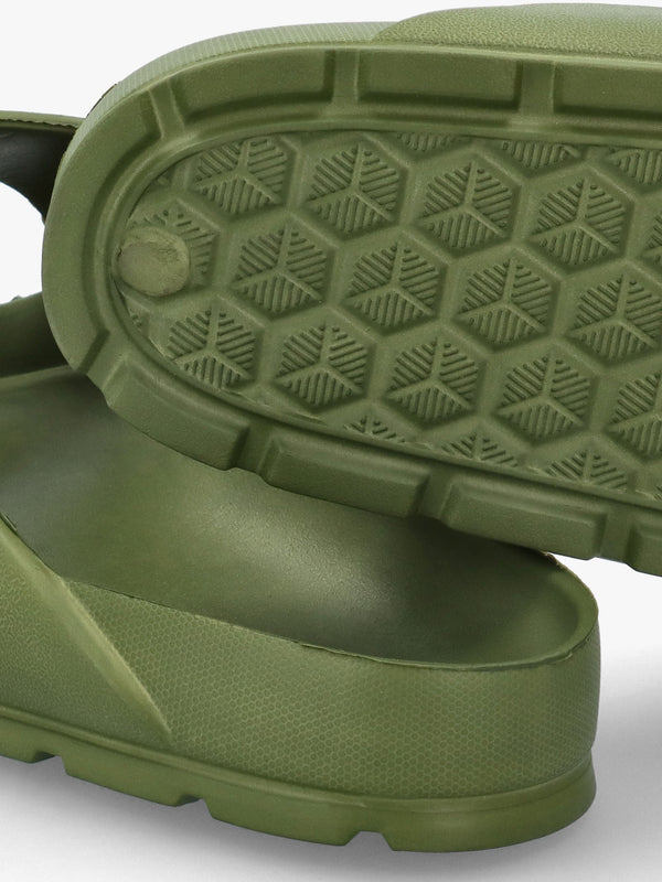 Men's Khaki Two Bar Mules