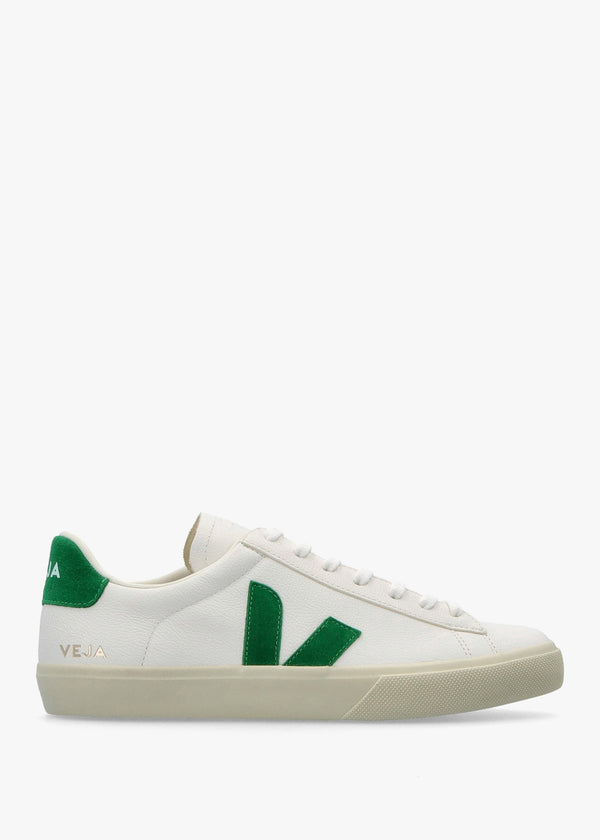 Men's Campo Chromefree Leather Extra White Emeraude Trainers