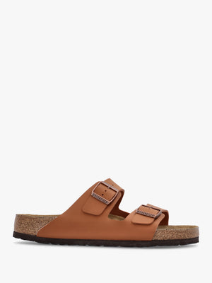 Men’s Arizona Birko-Flor Ginger Brown Mules