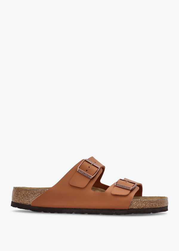 Men’s Arizona Birko-Flor Ginger Brown Mules