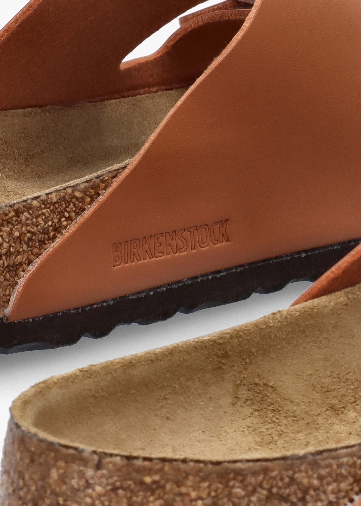 Men’s Arizona Birko-Flor Ginger Brown Mules