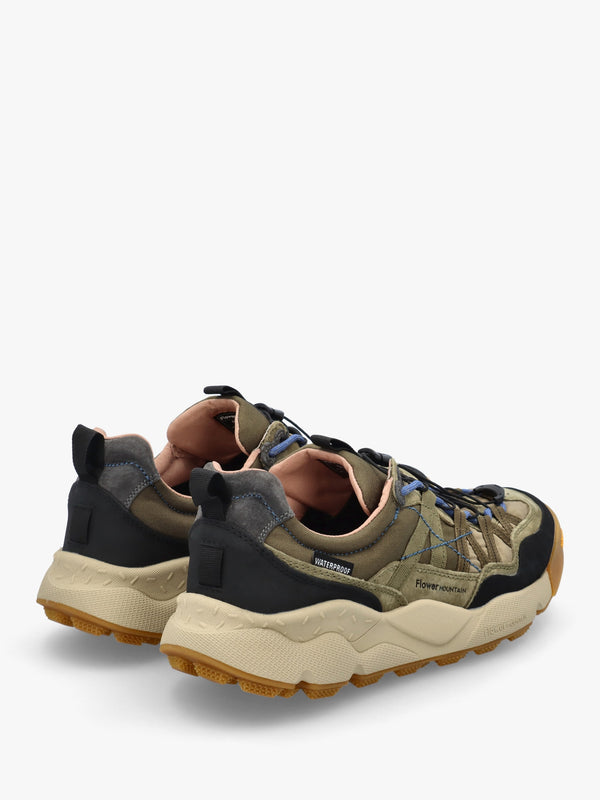 Men’s Iwano II Uni Light Brown Taupe Suede Technical Fabric Trainers