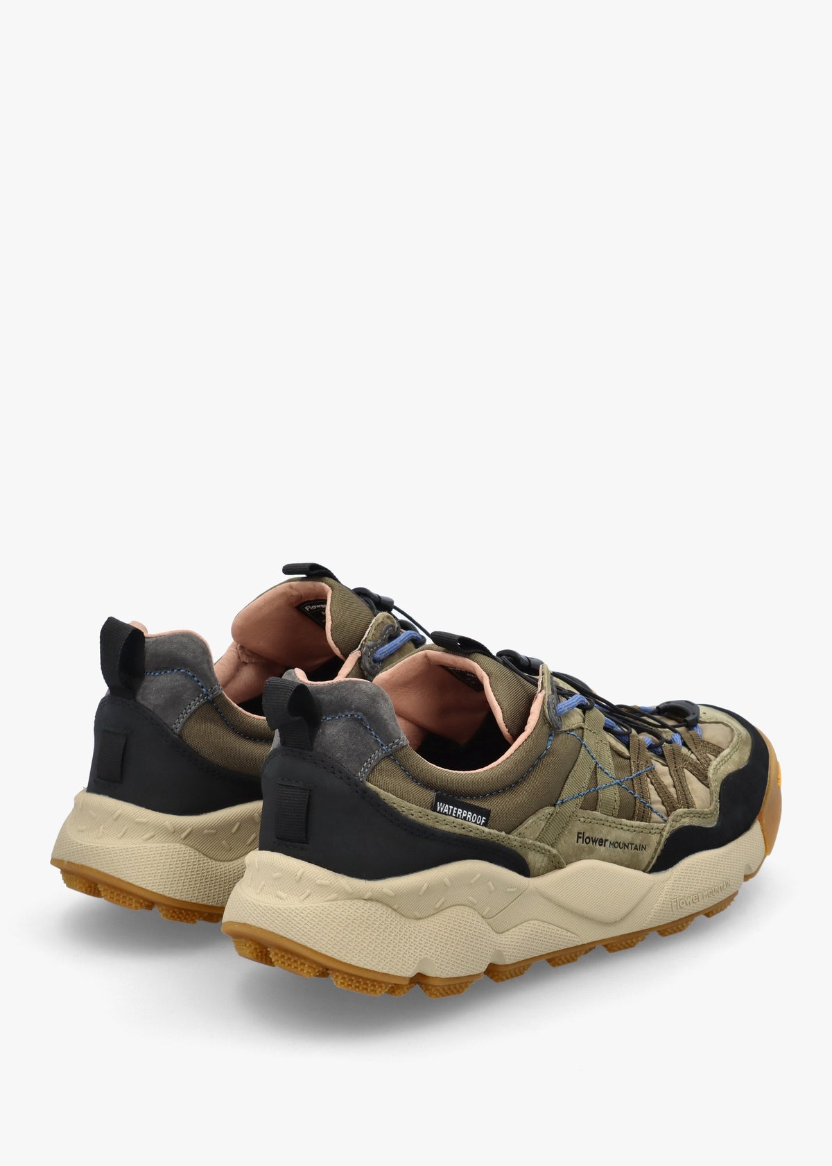 Men’s Iwano II Uni Light Brown Taupe Suede Technical Fabric Trainers