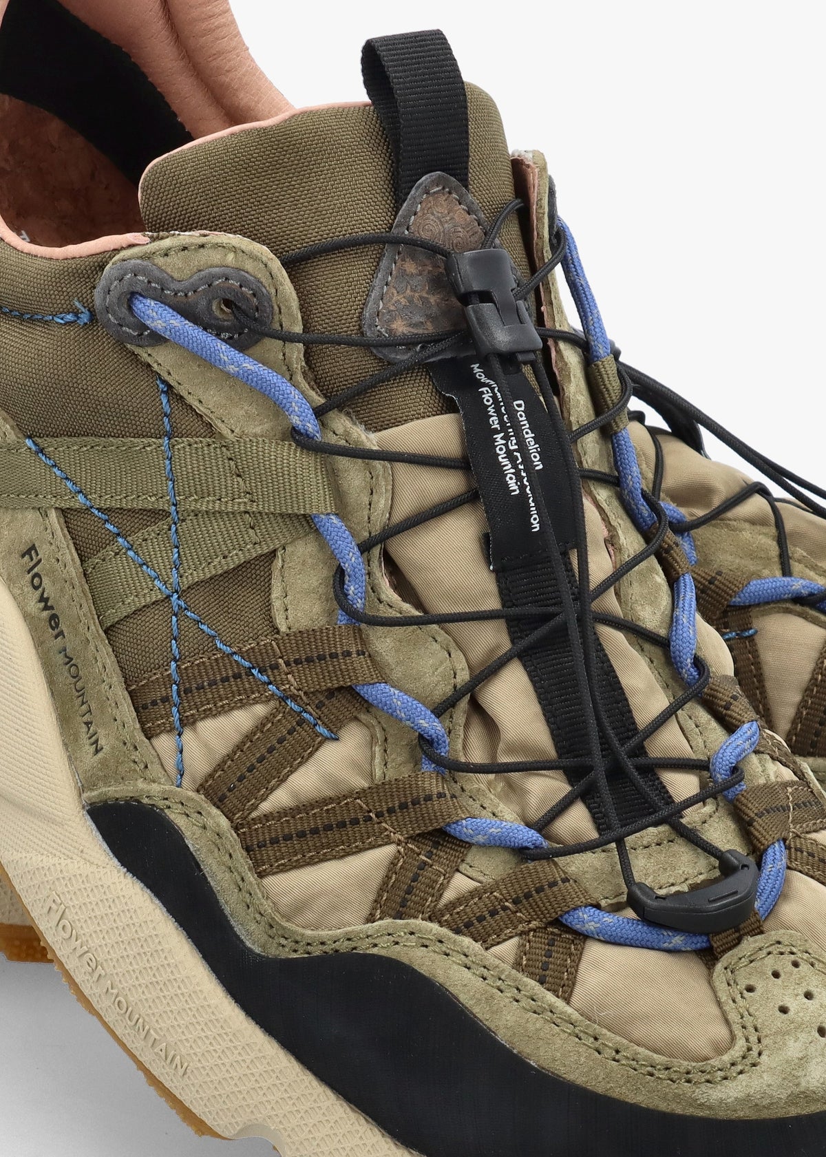 Men’s Iwano II Uni Light Brown Taupe Suede Technical Fabric Trainers