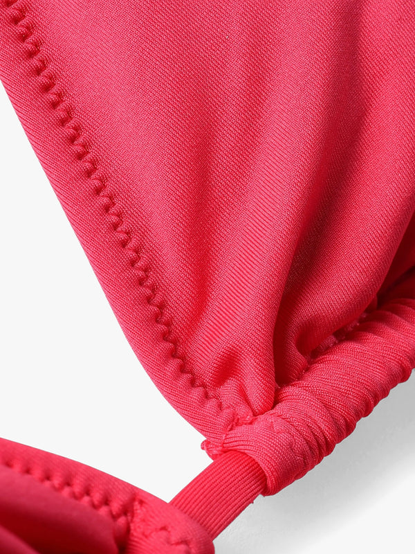 CK Mini Logo String Bikini Top