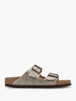 Arizona Birko-Flor Graceful Taupe Two Bar Mules