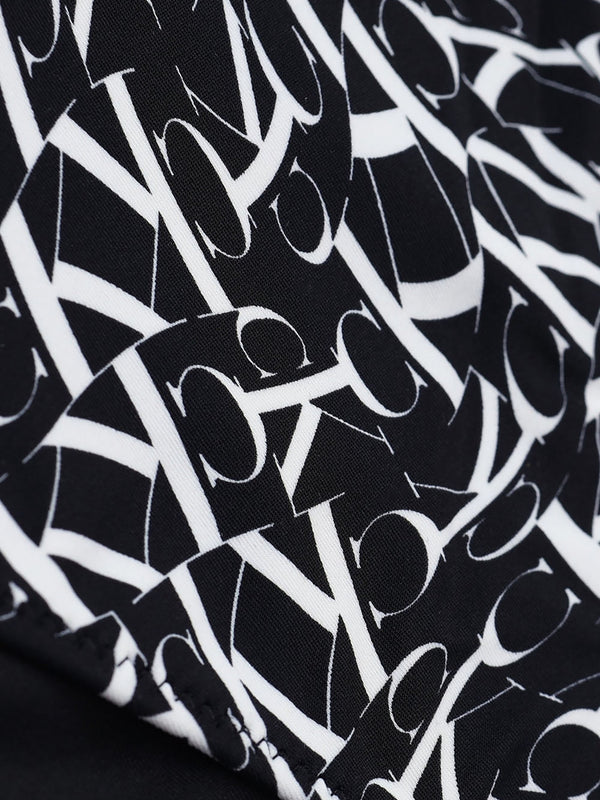 CK Warped Logo String Bikini Bottoms