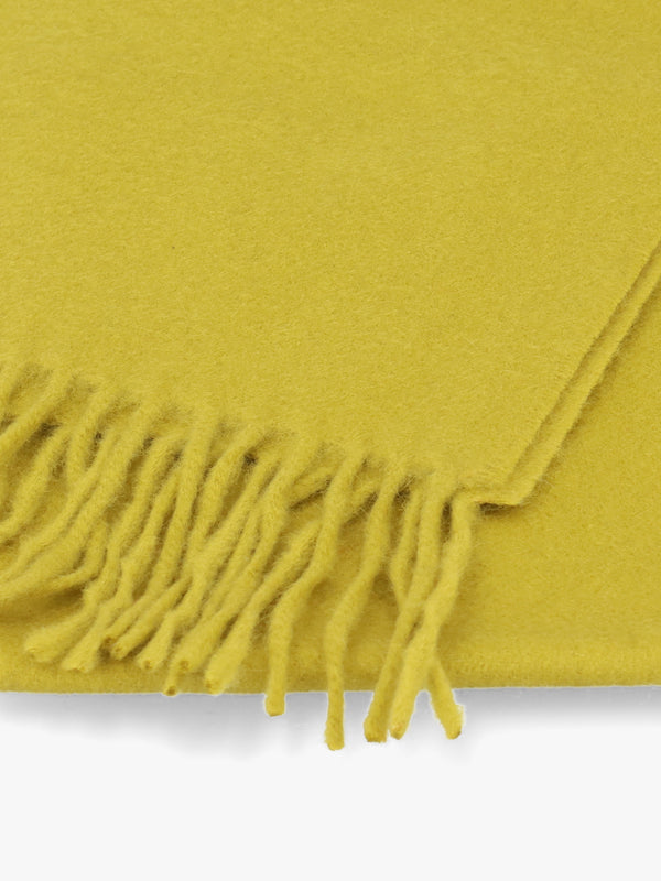 Mustard Yellow Cashmere Scarf