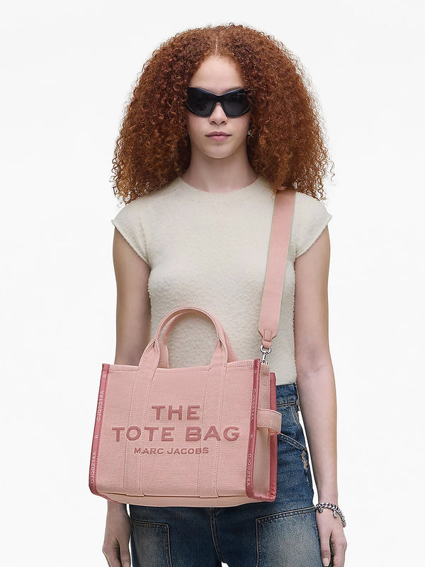 The Jacquard Medium Rose Tote Bag