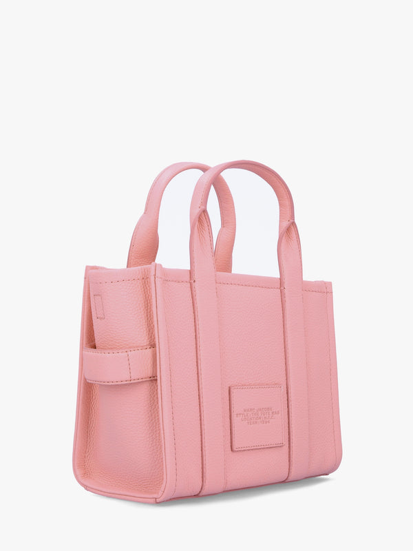 The Leather Small Ribbon Pink Tote Bag