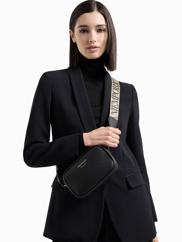 Piped II Black & Silver Camera Bag