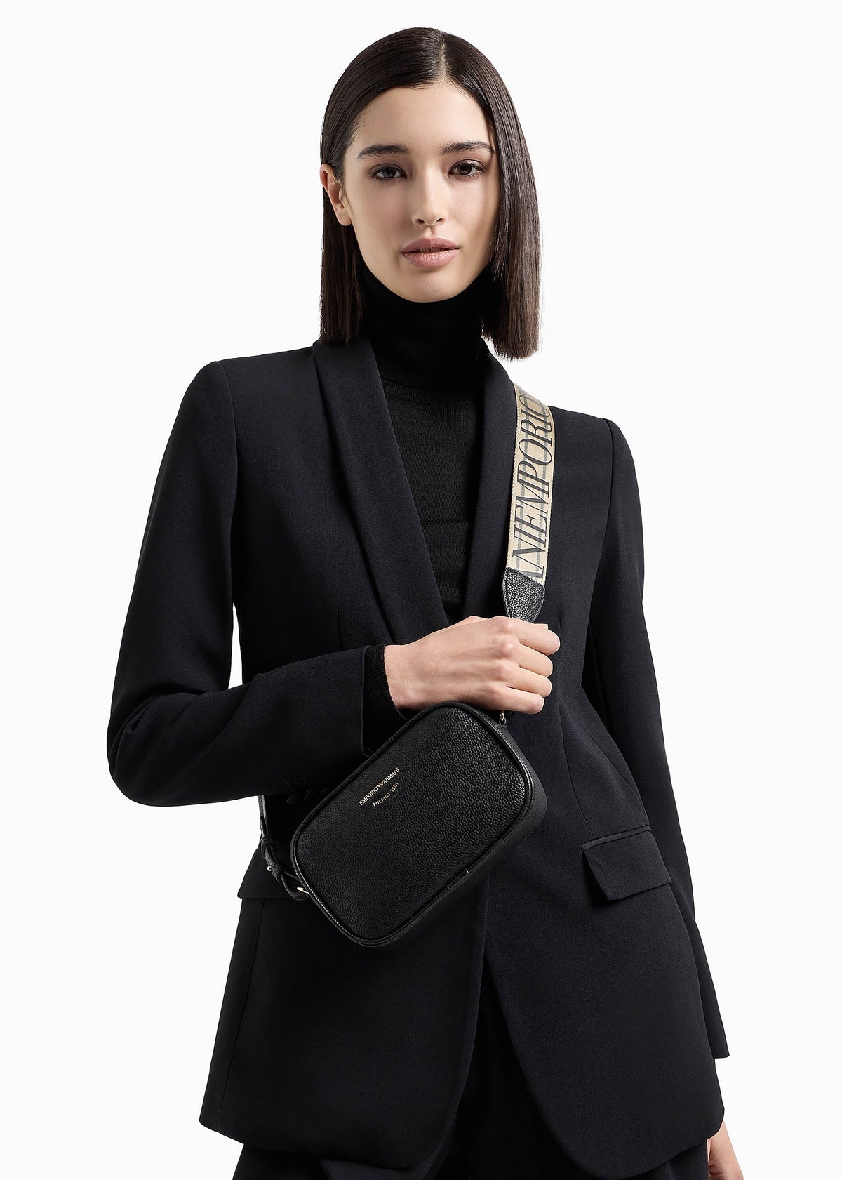 Piped II Black & Silver Camera Bag