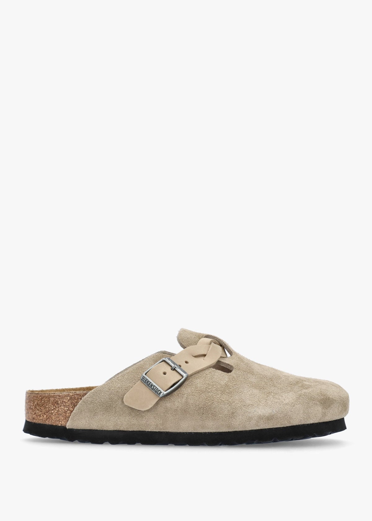 Boston Braided Suede Leather Clogs