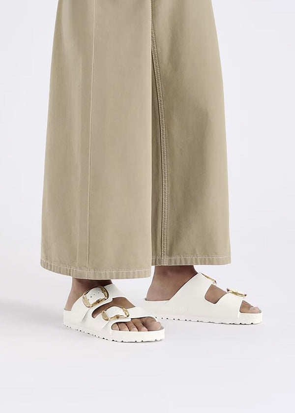 Arizona Big Buckle EVA Eggshell Two Bar Mules