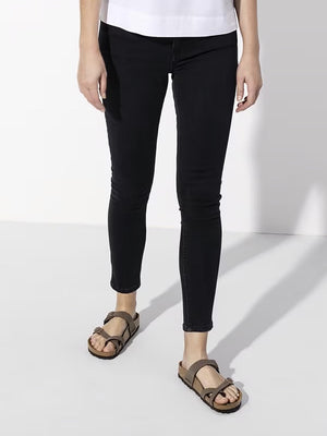 Mayari Birko-Flor Nubuck Mocca Thong Sandals