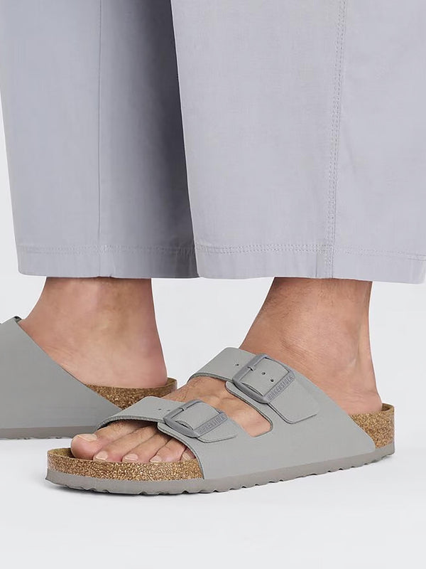 Men's Arizona Birko-Flor Stone Coin Two Bar Mules