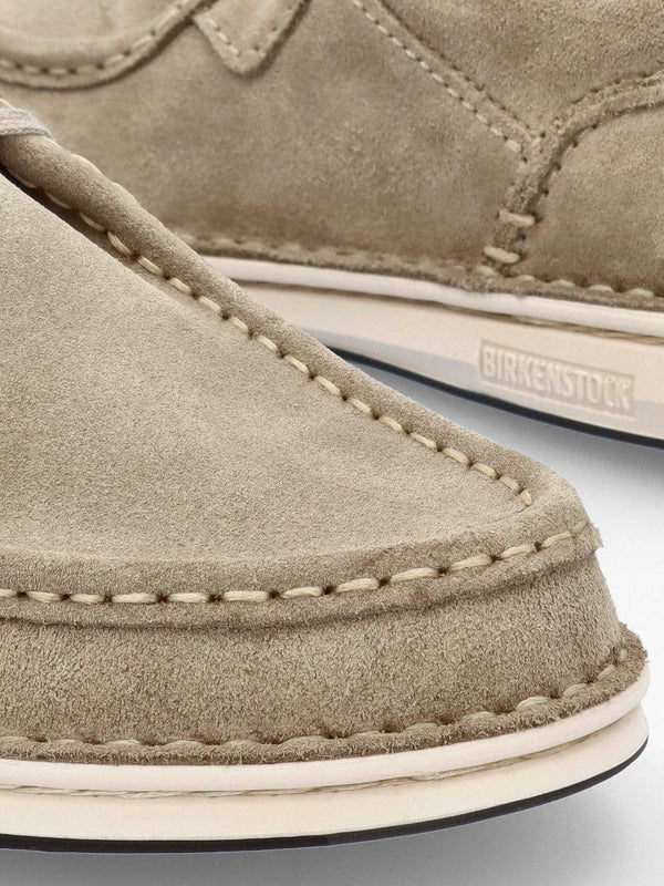 Men's Pasadena Taupe Suede Moccasins
