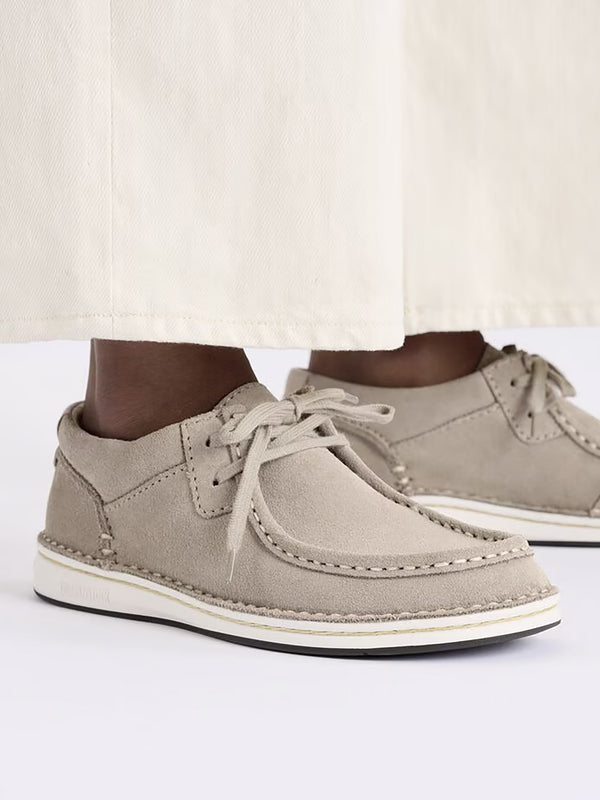 Men's Pasadena Taupe Suede Moccasins