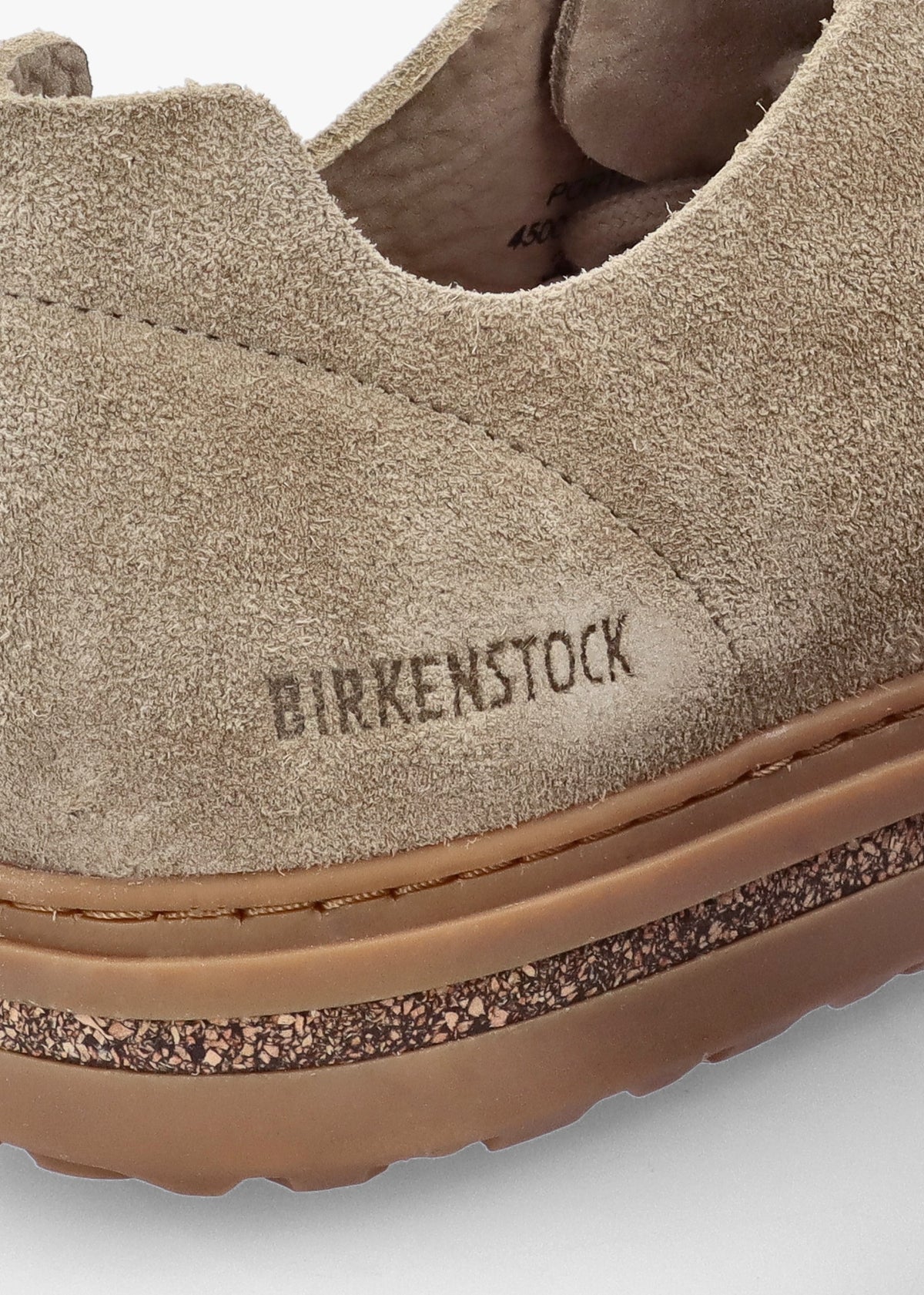 Bend Low Gray Taupe Suede Trainers