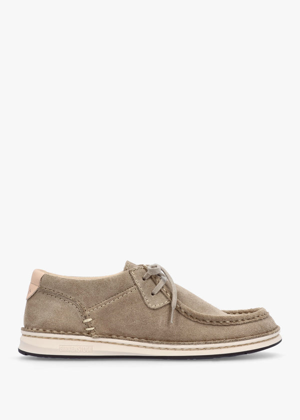 Women’s Pasadena Taupe Suede Moccasins