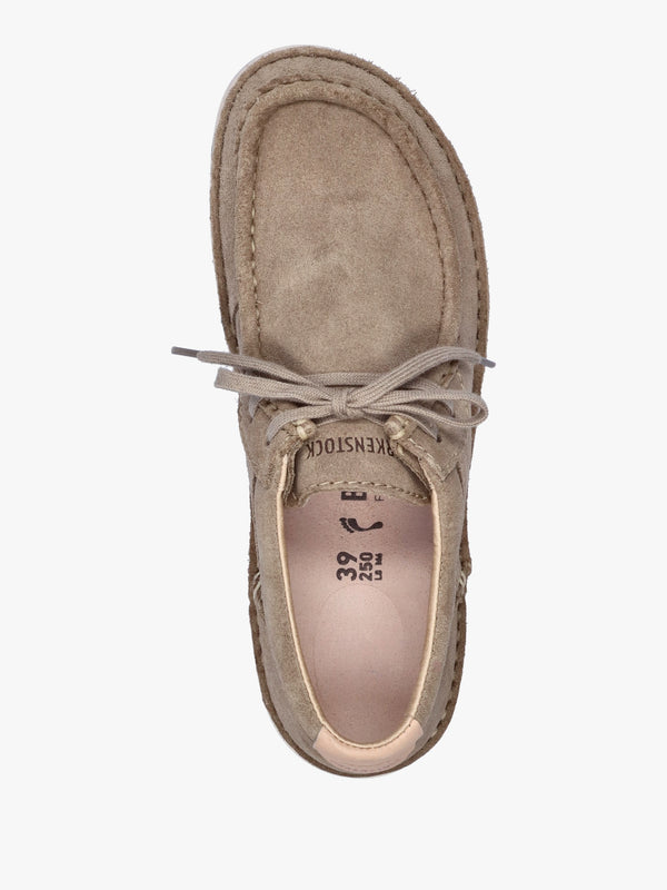 Women’s Pasadena Taupe Suede Moccasins