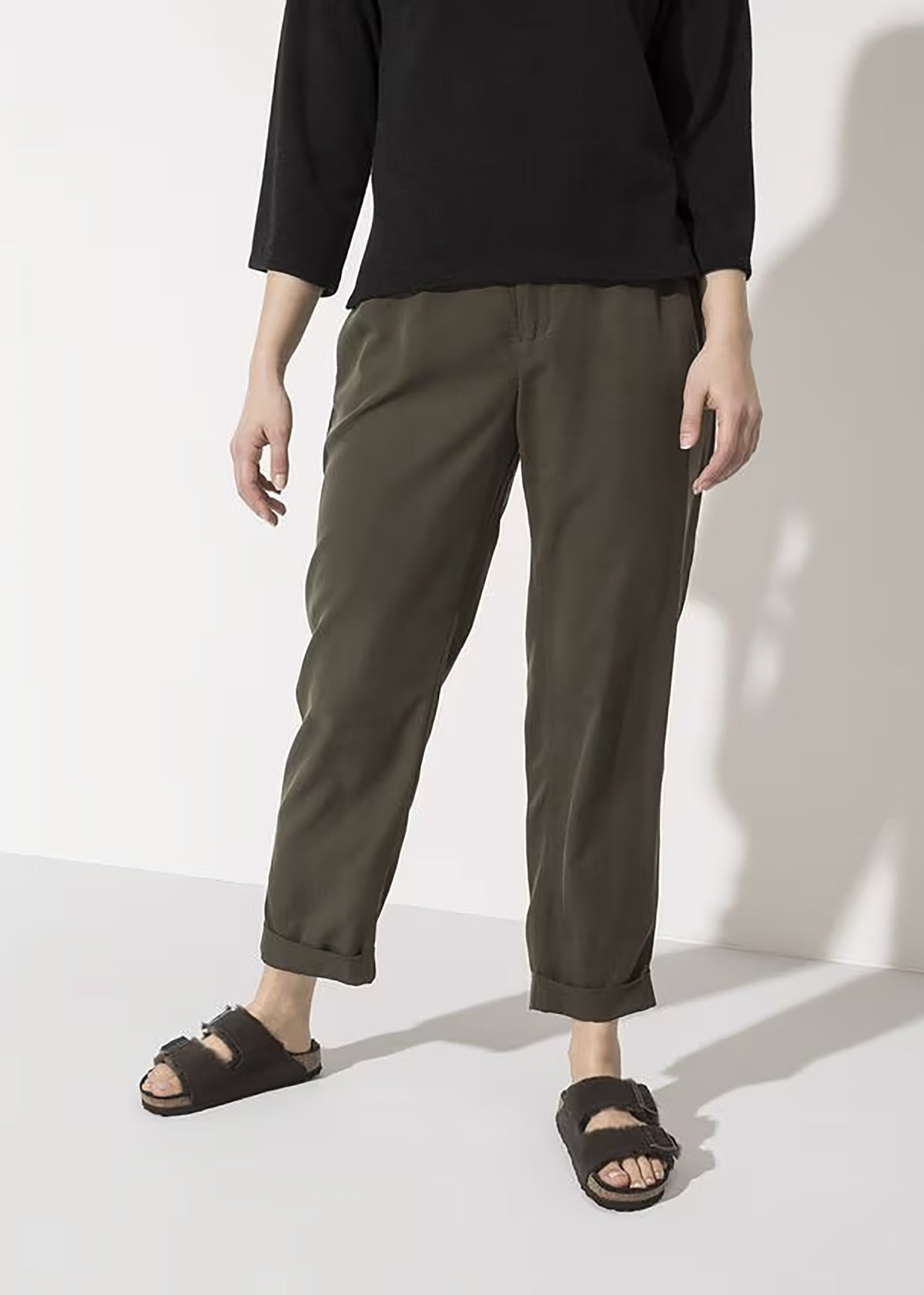 Arizona Shearling Mocca Suede Two Bar Mules
