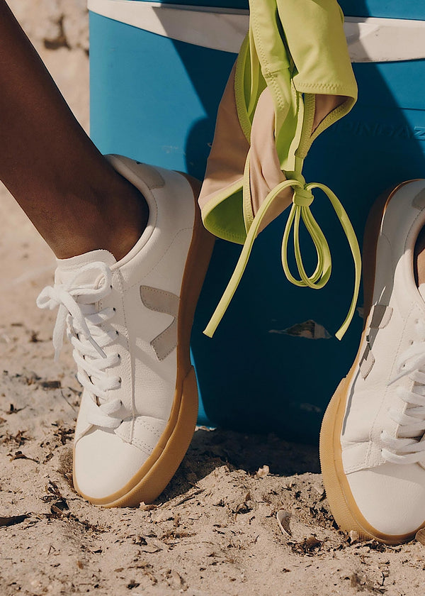 Campo Chromefree Leather Extra White Natural Natural Trainers