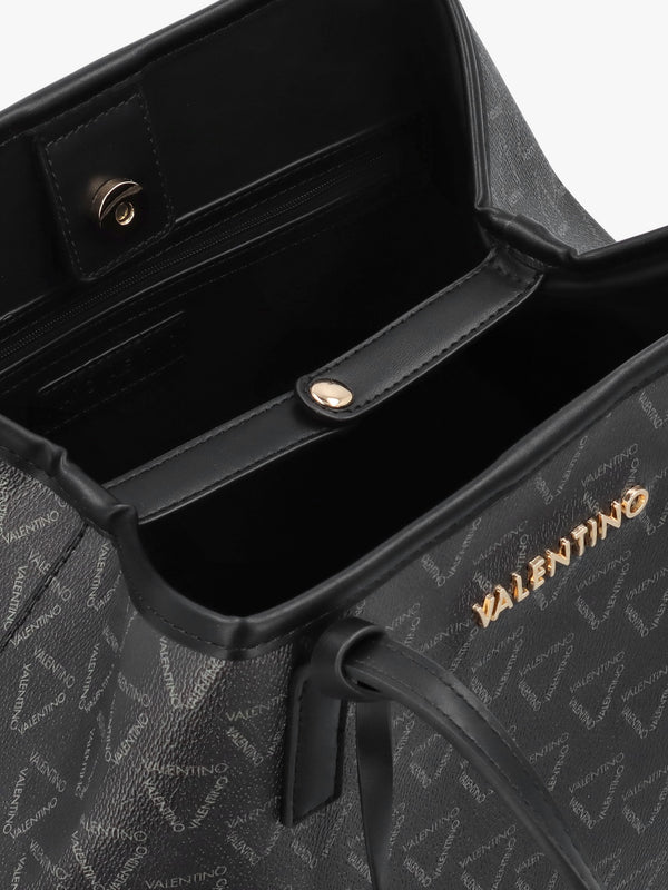 Lady Nero Multi Repeat Logo Shopper Bag