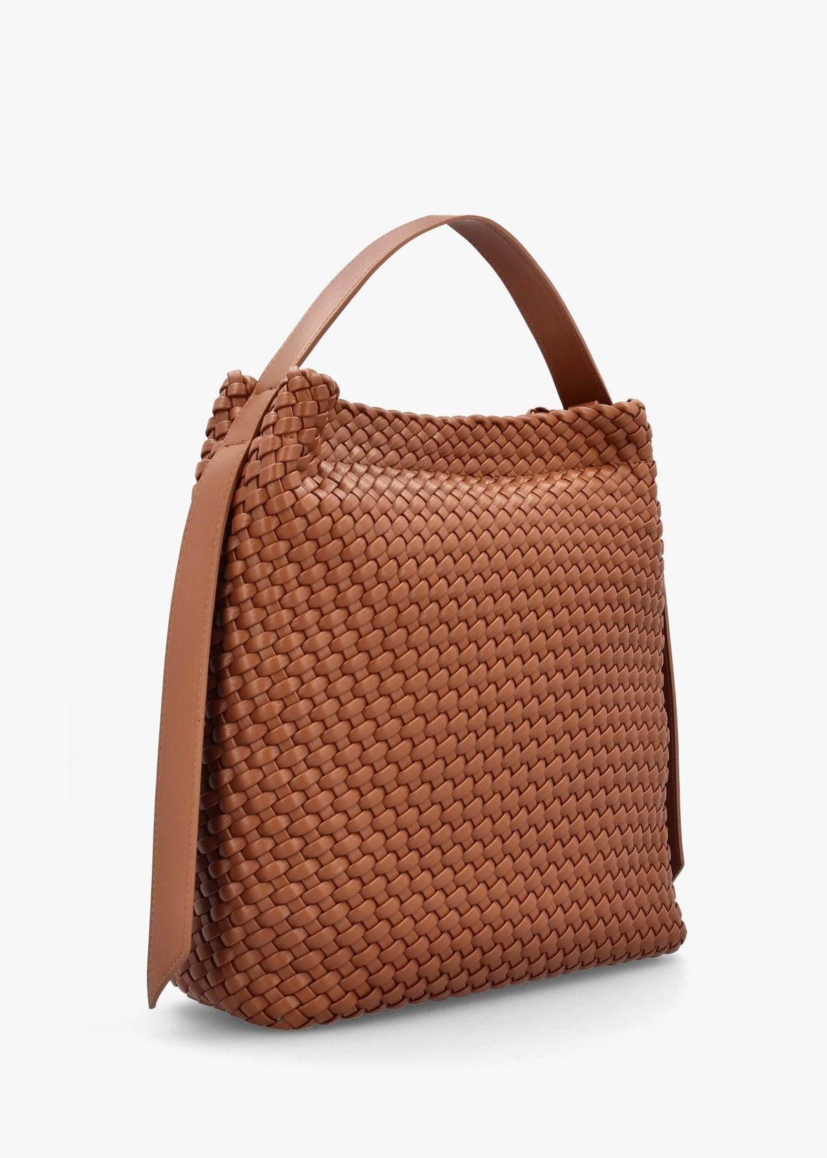 Shantel Woven Cuoio Hobo Bag