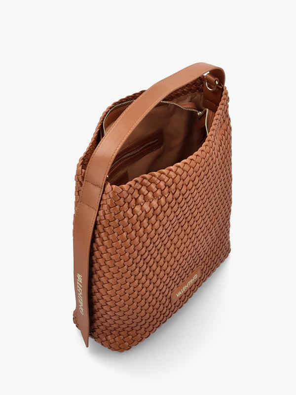 Shantel Woven Cuoio Hobo Bag