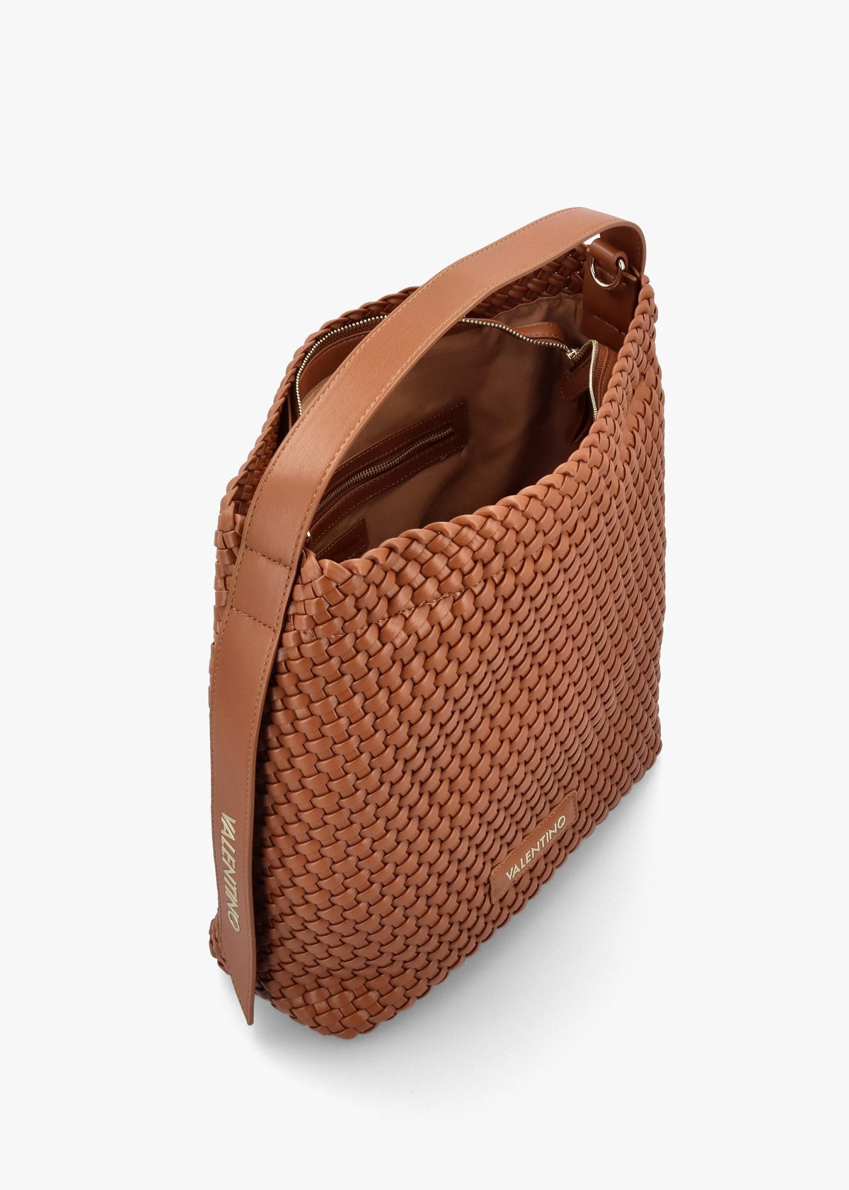 Shantel Woven Cuoio Hobo Bag