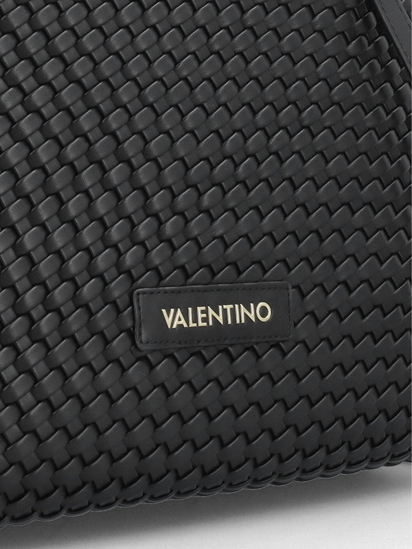 Shantel Woven Nero Hobo Bag