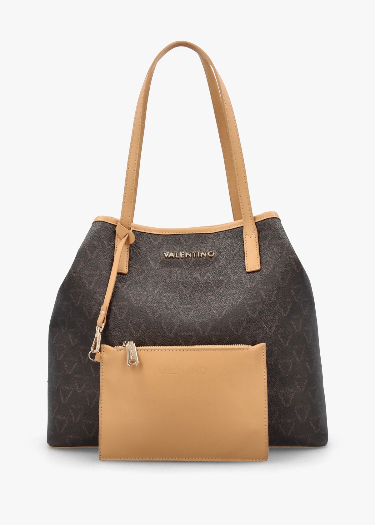 Lady Moro Natural Repeat Logo Shopper Bag