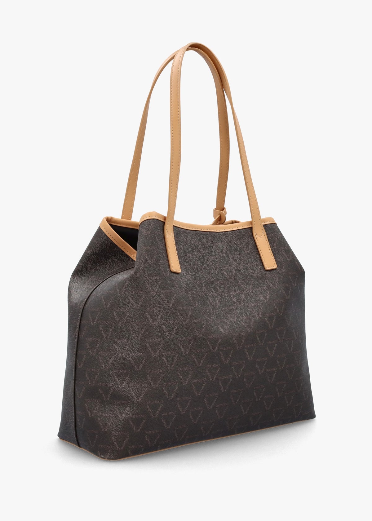 Lady Moro Natural Repeat Logo Shopper Bag