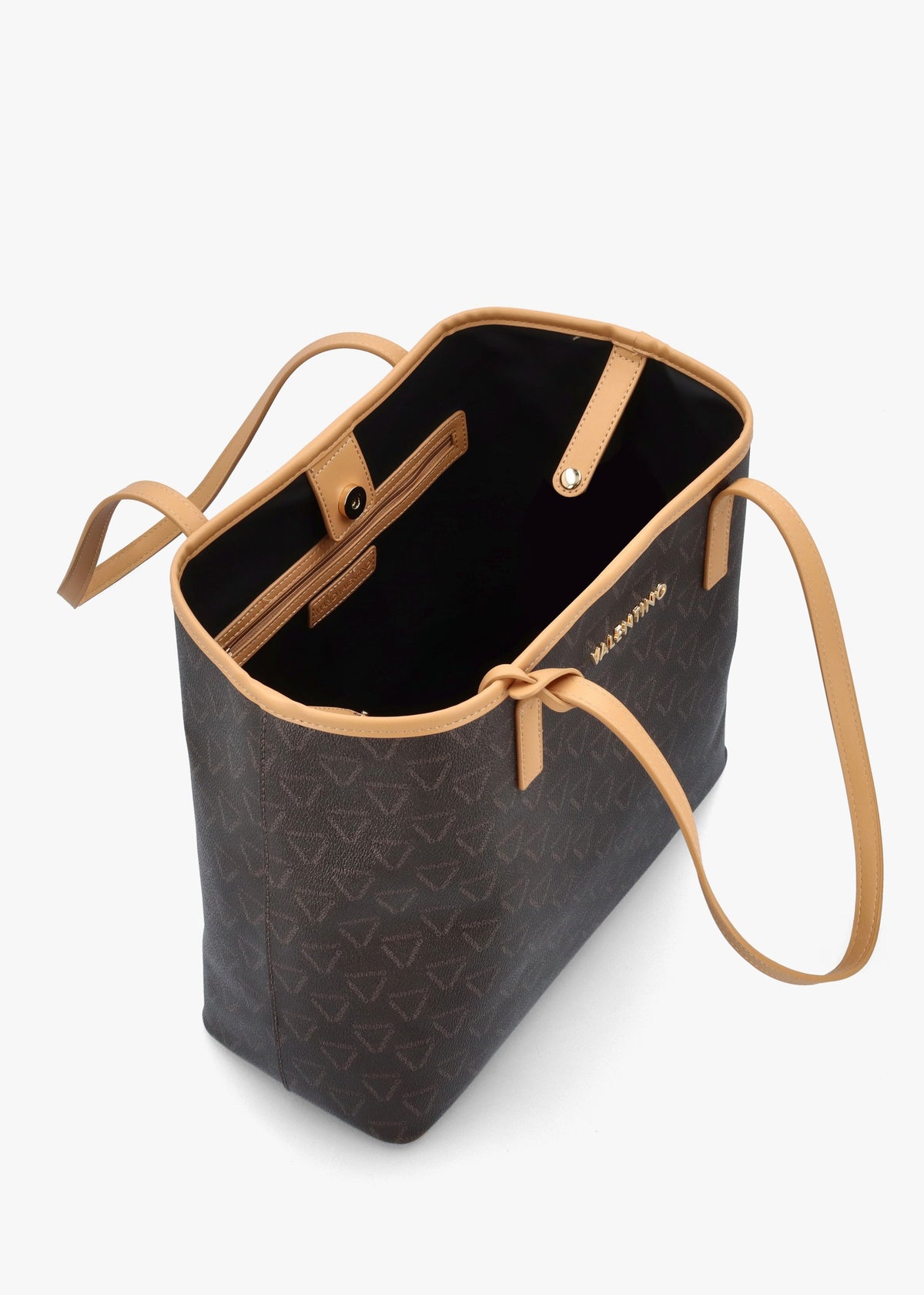 Lady Moro Natural Repeat Logo Shopper Bag