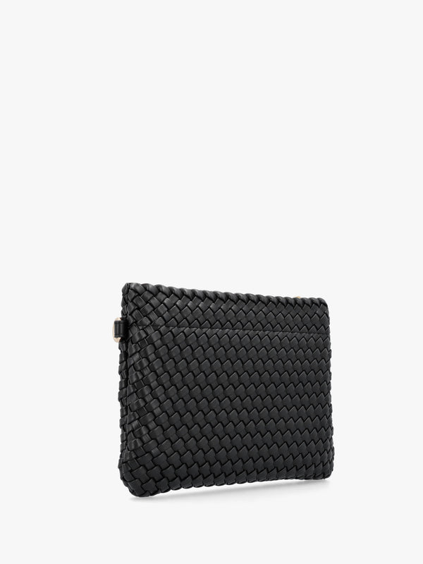 Shantel Woven Nero Shoulder Bag