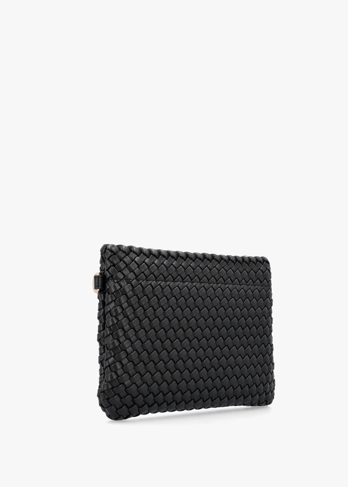 Shantel Woven Nero Shoulder Bag