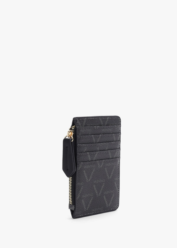 Lady Nero Multi Repeat Logo Card Case