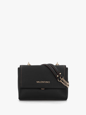 Samantha Nero Front Flap Shoulder Bag