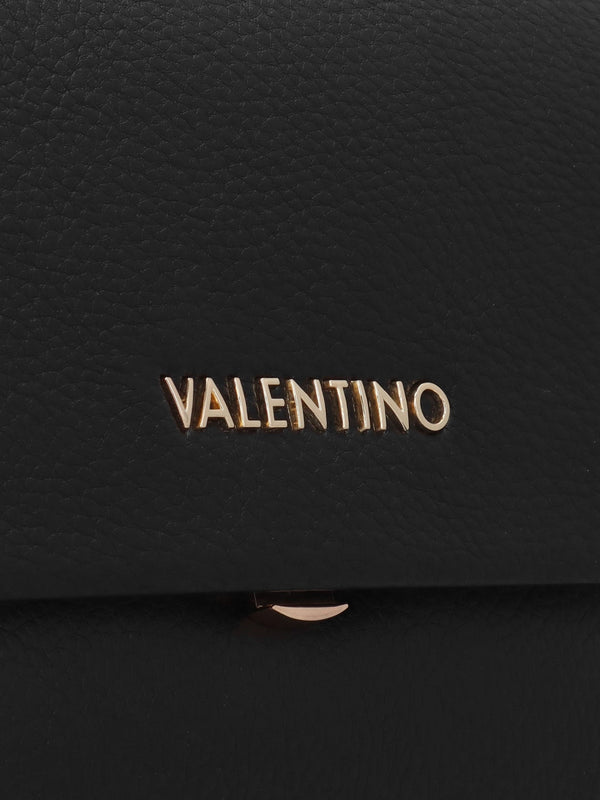 Samantha Nero Front Flap Shoulder Bag