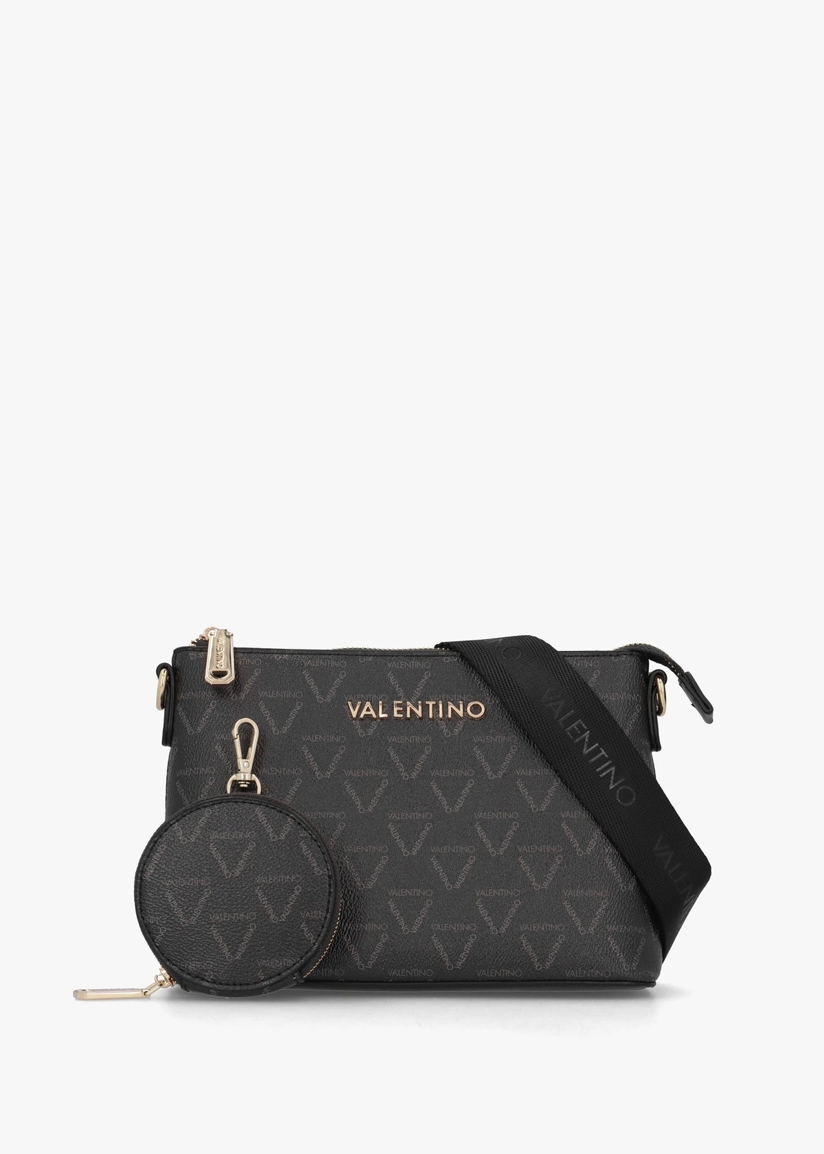 Lady Nero Multi Repeat Logo Pochette Bag