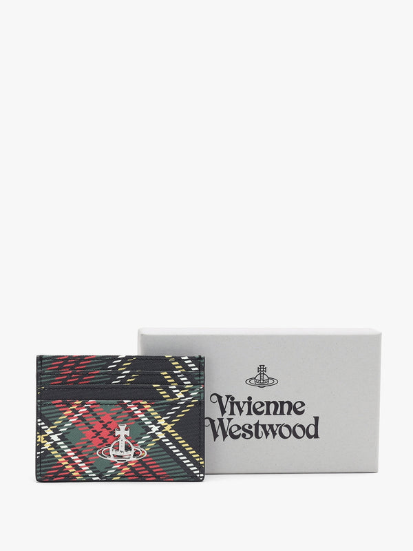 Chelsea Tartan Multicoloured Flat Card Case