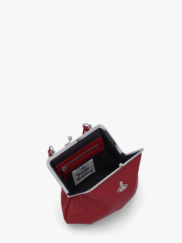 Granny Frame Red Purse
