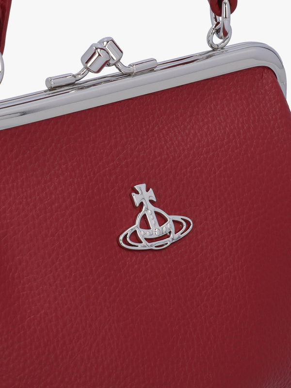 Granny Frame Red Purse