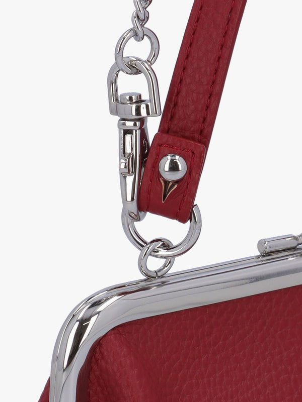 Granny Frame Red Purse