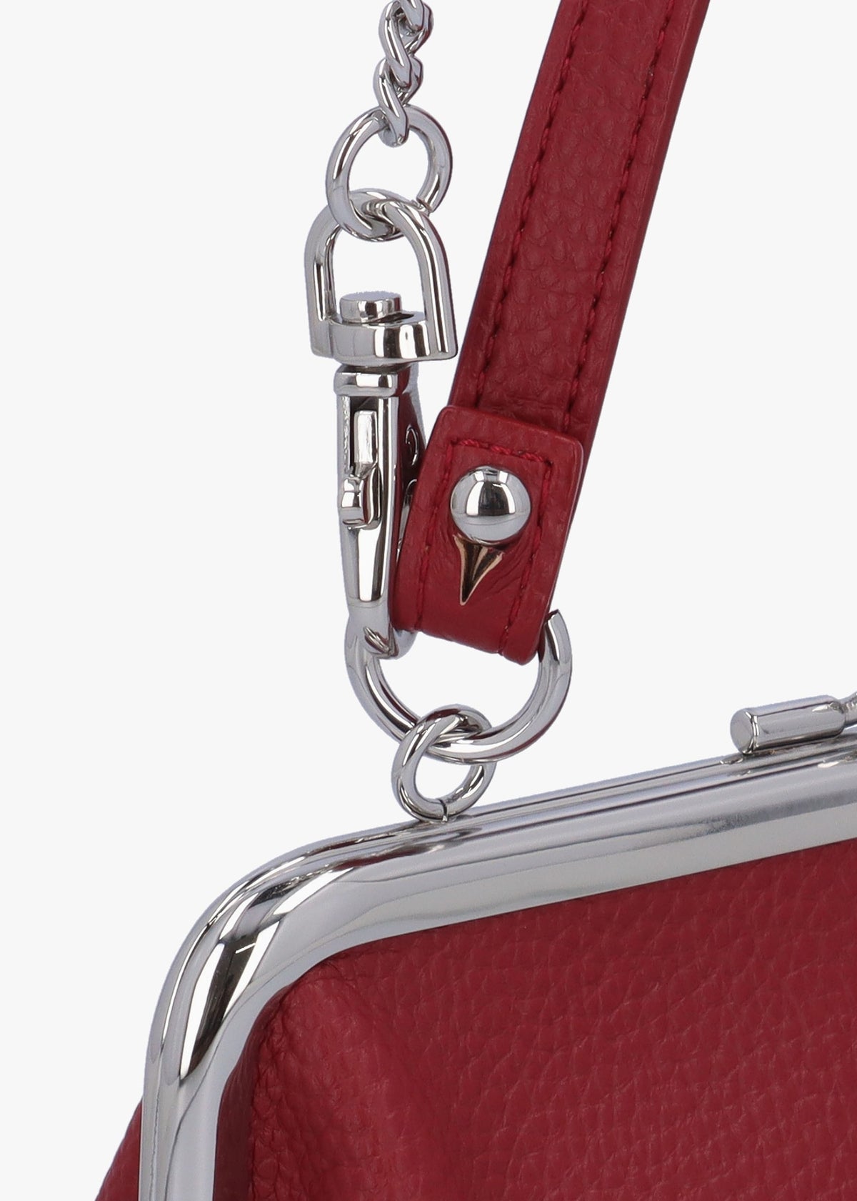 Granny Frame Red Purse