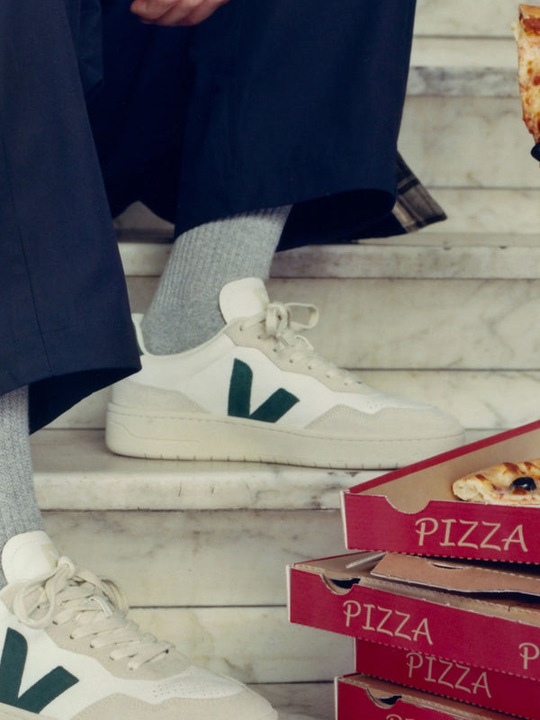 Women's V-90 O.T Leather Extra White Cyprus Trainers